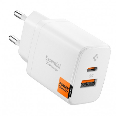 Spigen Spigen Essential EE202EU 20W Wall Charger - White