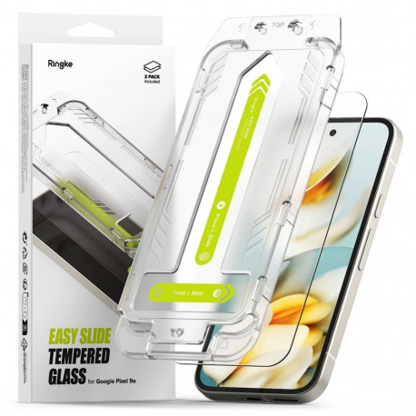 Ringke Ringke Easy Slide 2-pack tempered glass for Google Pixel 9A