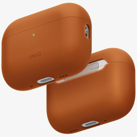 UNIQ Uniq Lino Silicone Case for AirPods Pro 3 - Orange