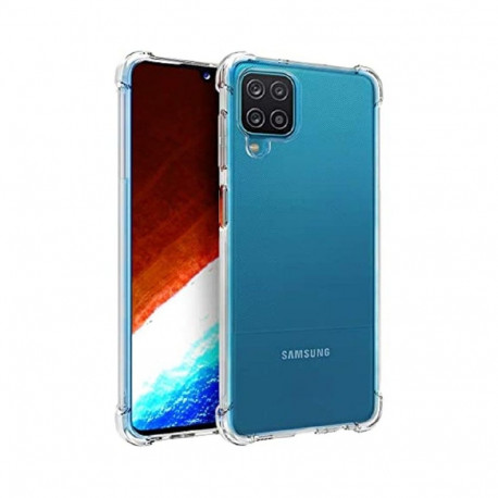 Evelatus kaitseümbris Samsung Galaxy A12/M12 Military Shockproof Silicone Case TPU, läbipaistev