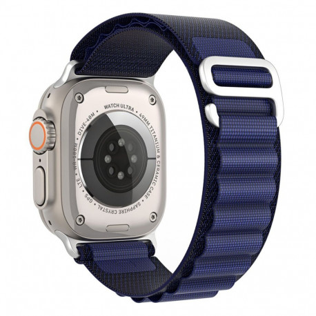 Dux Ducis Sport Buckle Strap for Apple Watch 38/40/41/42MM Navy