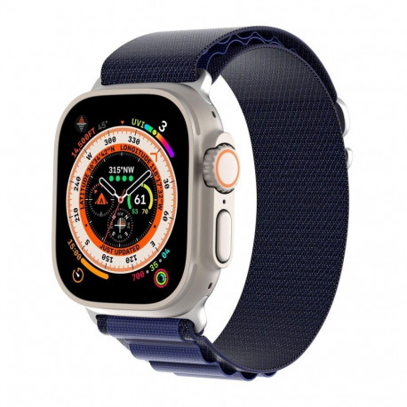 Dux Ducis Apple Buckle Sport Band for Apple Watch 42/44/45/46/49MM Navy