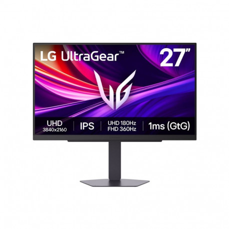 LG 27G810A-B 27" IPS UHD 16:9 180 Hz 1 ms 3840 x 2160 pikslit 400 cd/m² 2 HDMI-porti monitor