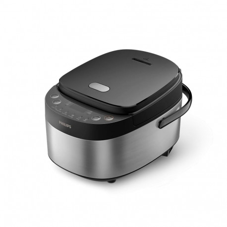 Philips Mini riisikeetja HD3093/80 3000 seeria 600 W 0.85 L 8 programmi must/roostevaba teras