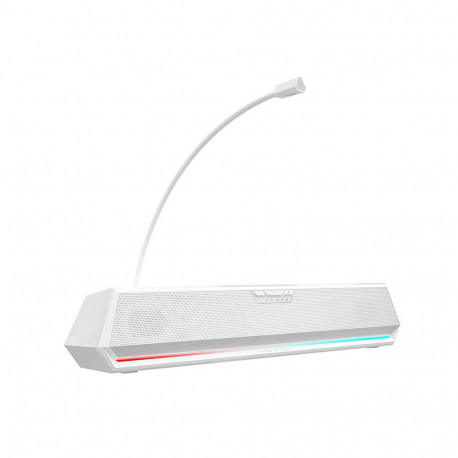 Edifier 7.1 Surround Gaming Speaker | G1500 BAR | Bluetooth | White | Wireless connection