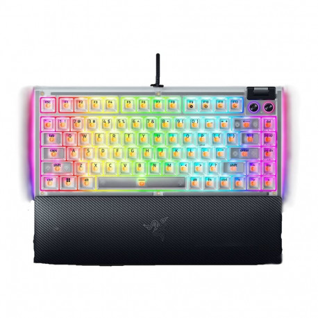 Razer mehaaniline mänguriklaviatuur BlackWidow V4 75% juhtmega vahetatavate lülititega US Razer meha