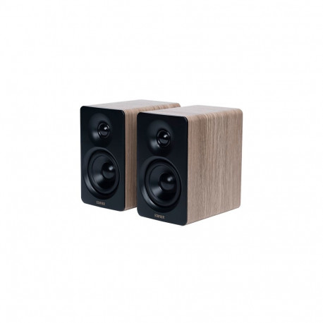 Edifier Compact Desktop 2.0 Speakers | M60 | 66 W | Bluetooth | Classic Oak | Wireless connection