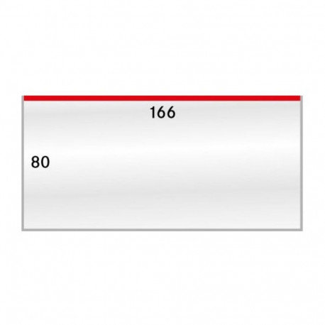 LINDNER Kaitseümbris pangatähtedele 166x80 mm