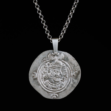 POGONATOS Hõberipats • Sassaniidid • drahm