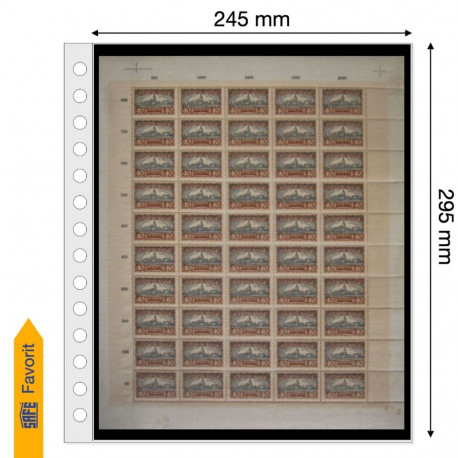 SAFE Favorit vaheleht üks tasku 245x295 mm