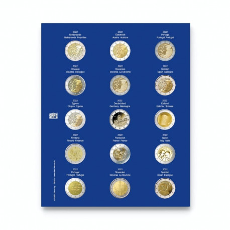 SAFE TOPset album 2€ müntidele lisaleht - 31