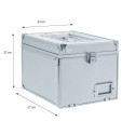 SAFE Alumiiniumkohver A5