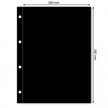 SAFE Compact A4 vaheleht must ühe taskuga