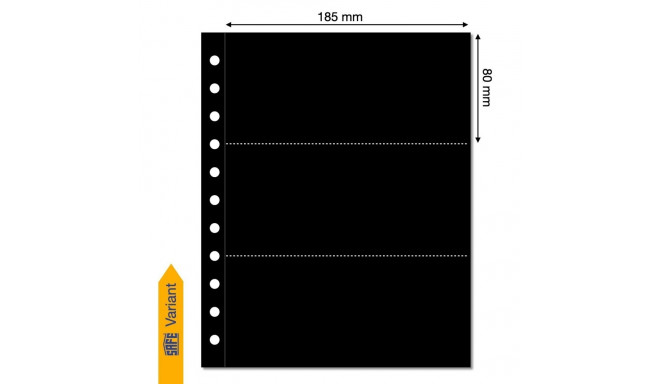 SAFE Variant vaheleht must 3-riba
