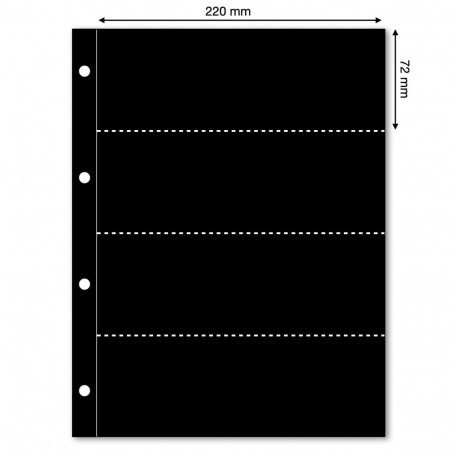 SAFE Compact A4 vaheleht must 4-riba