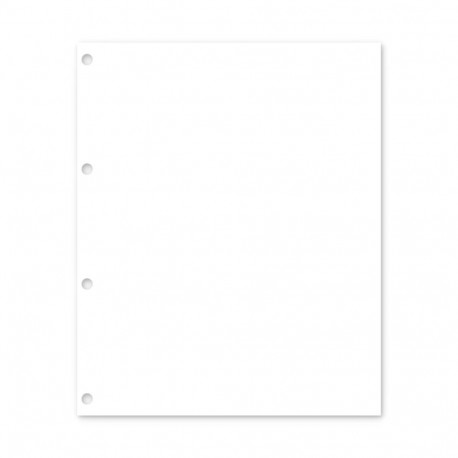 SAFE Compact A4 taustaleht - valge