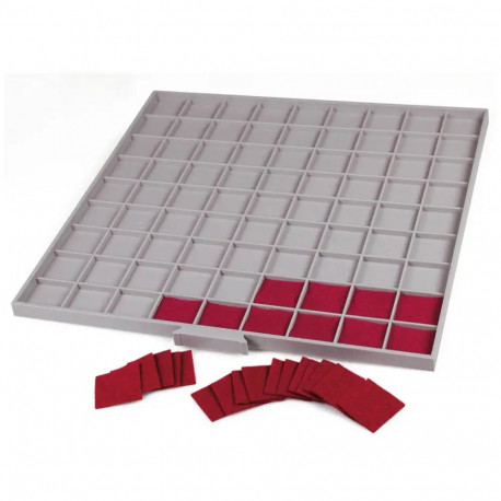 SAFE BEBA Maxi sahtli punased vildiruudud - ∅ 38.7 mm