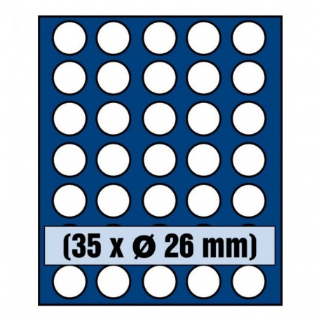 SAFE Väike mündisahtel 2€ müntidele - KAPSLITA MÜNDILE