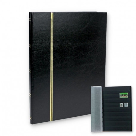 SAFE Margialbum 16 lk tume leht - must