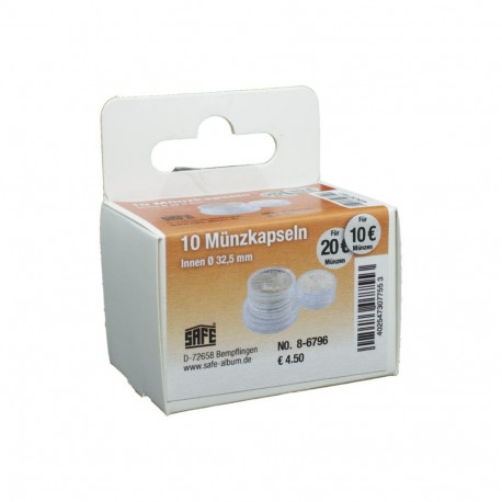 SAFE Mündikapsel 10-pakk - ∅ 32.5 mm