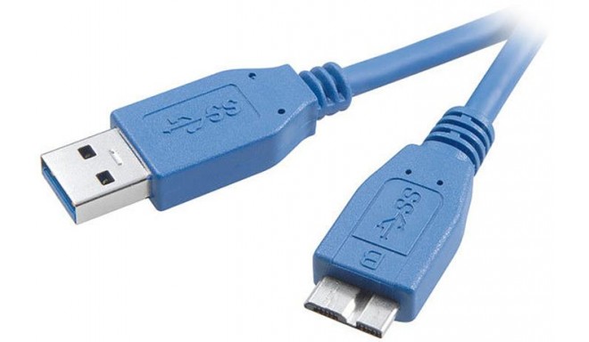 Vivanco cable USB - microUSB 3.0 1.8m (45278)