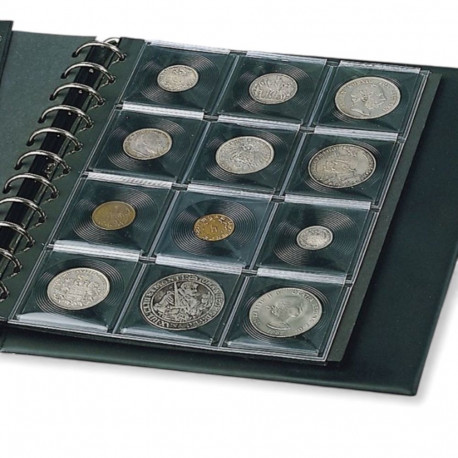 Album COIN patendeeritud mündiraamidele - MUST MÜNDIRAAM