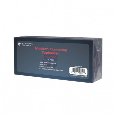 GUARDHOUSE Kaitseümbris pangatähtedele 166×73 mm 25-pakk