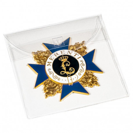 LEUCHTTURM Kaitsetasku medalitele ∅ 90 mm