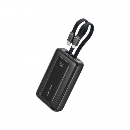 Power bank Anker 10000mAh 30W USB-C+Lightning Cable, Black