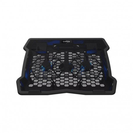 Jahutusalus Canyon NS03, 2xFan, 2xUSB, LED, Black