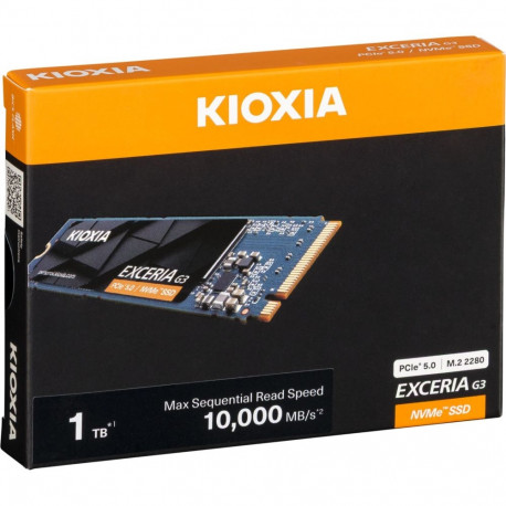 KIOXIA ssd-ketas EXCERIA G3 1TB M.2 2280 PCIe 5.0 LVC10Z001TG8