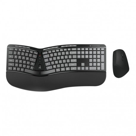 Conceptronic ORAZIO02US Ergnomische Tastatur- und Maus