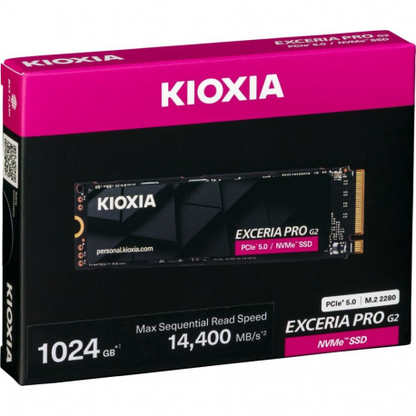 KIOXIA EXCERIA PRO G2        1TB M.2 2280 PCIe 5.0   LVE10Z1T02G8