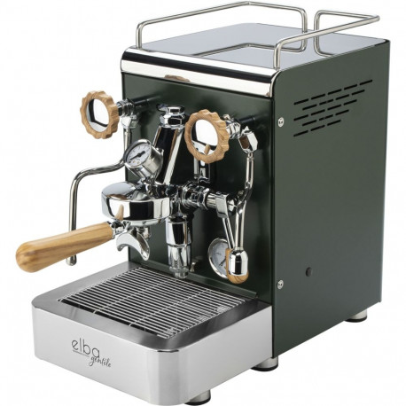 Elba Gentile Espresso Machine RAL6009 fir green