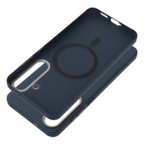 Case for Samsung S26 K-Look compatible with MagSafe blue