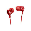 Wired eaphones jack 3,5 mm PHILIPS SHE3555RD red