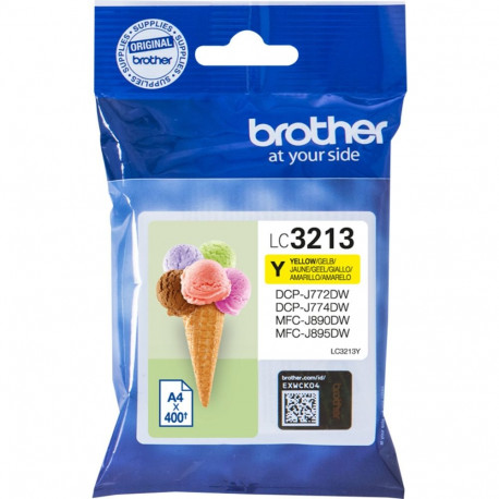 Tinte Brother LC-3213Y Yellow