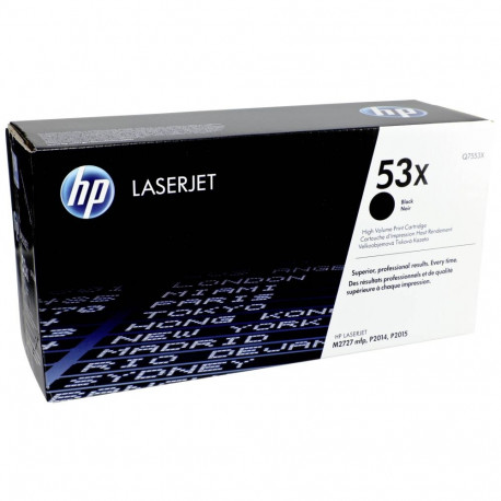 Toner HP 53X / Q7553X Black