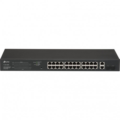 TP-LINK Switch TL-SG1428PE 24xGBit PoE+ (250W)/2xGBit/2xSFP  Unmanaged/Easy Smart PoE Switch