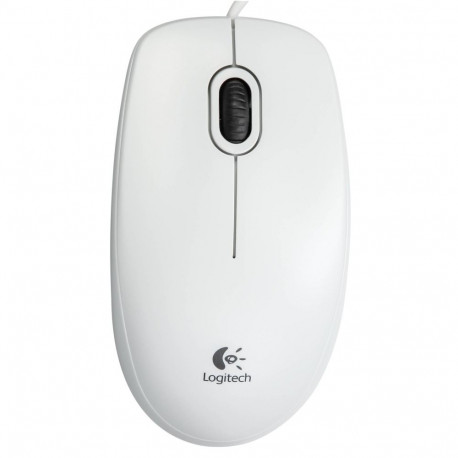 Logitech Mouse B100 Optical White