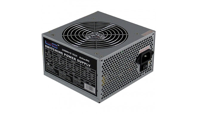 Netzteil ATX LC-Power 600W/120mm HW 24-Pin MB,4+4-pin 12V, 1x 6-pin/1x 6+2-pin PCIe
