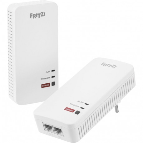 FRITZ!Powerline 1240 AX WLAN Set Gigabit-Powerline und WiFi 6 energiesparend