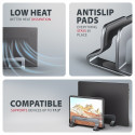 STND-VG ALU vertical st and for laptops 10-16