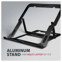 STND-LAB ALU stand for laptops 10-17 8 positio