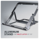 STND-LAG ALU stand for laptops 10-17 8 positio