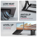 STND-LAB ALU stand for laptops 10-17 8 positio