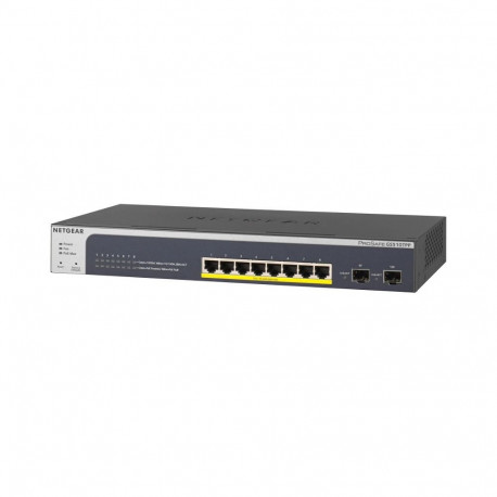 The Netgear GS510TPP is a Smart Managed Pro Switch designed for high-density PoE+ d