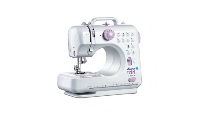 A mini sewing machine is a compact, lightweight, and portable version of a standard