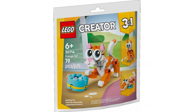 Blocks Creator 30714 Orange Cat