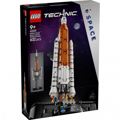 Blocks Technic ehituskomplekt 42221 NASA Artemis Space Launch System rakett